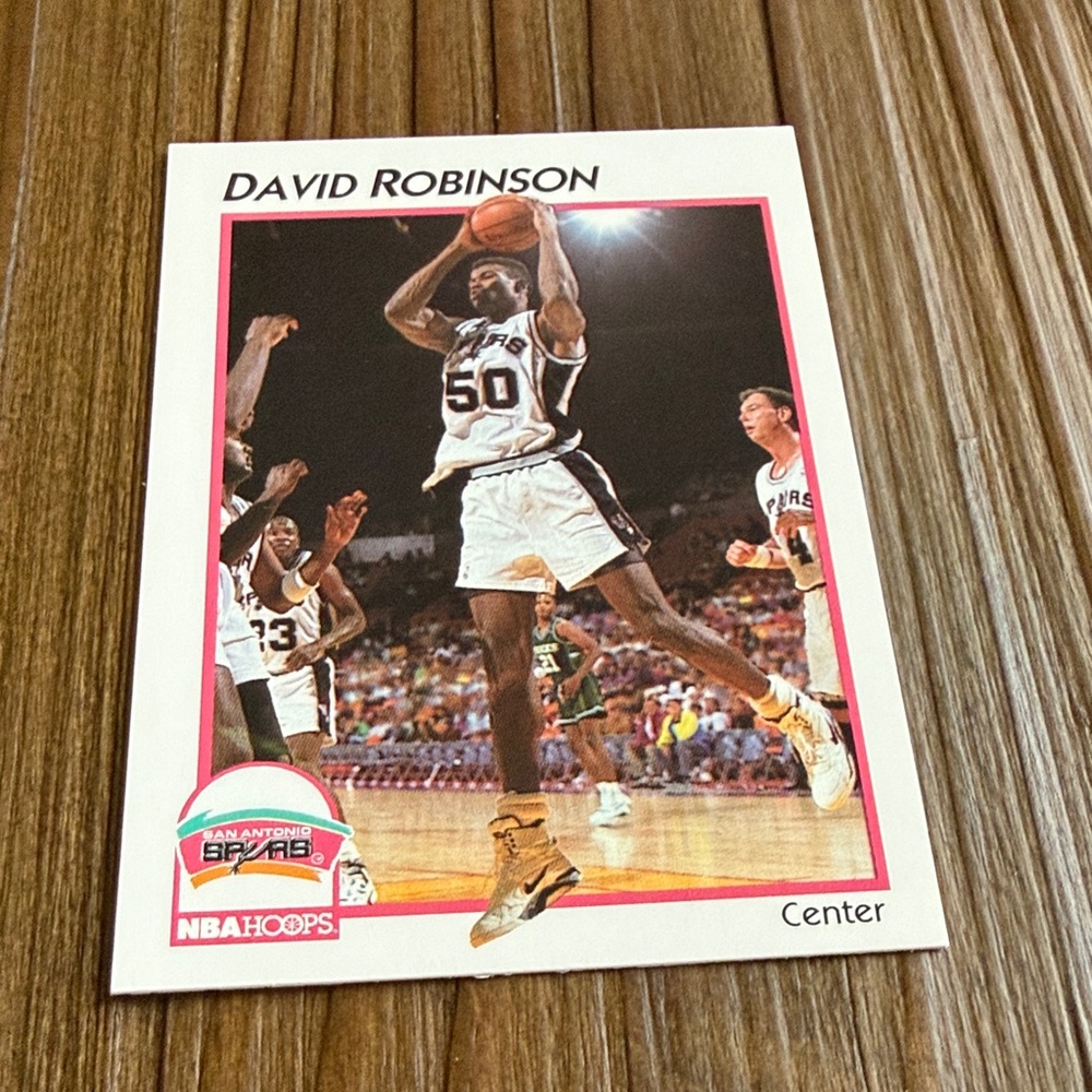 1991 DAVID ROBINSON NBA Properties Inc. trading card #41